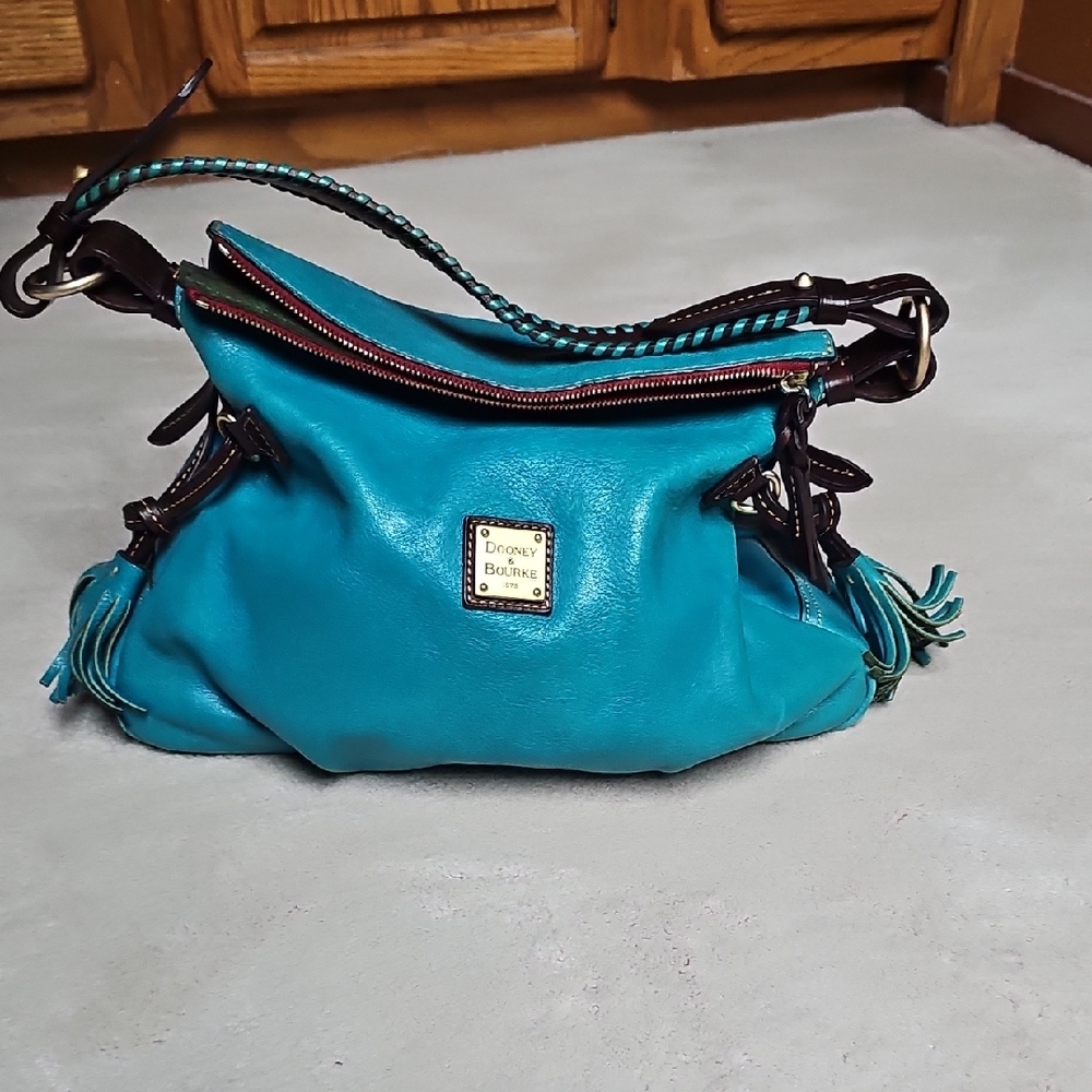 Dooney & Bourke Turquoise Shoulder Bag